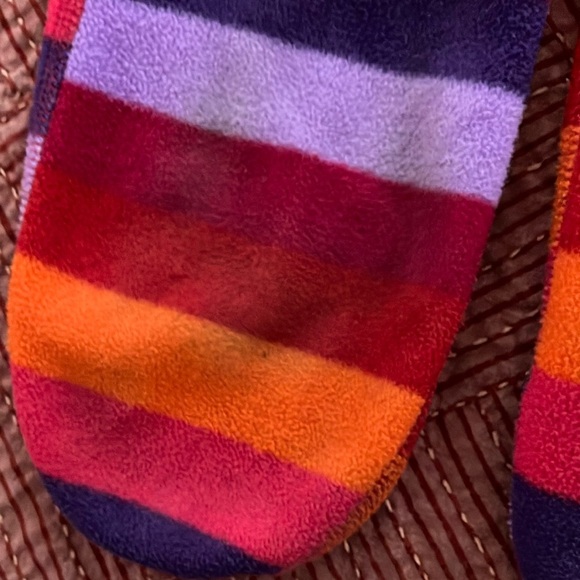 Polar Feet Vibrant Striped Casual fleece Socks - Picture 11 of 16